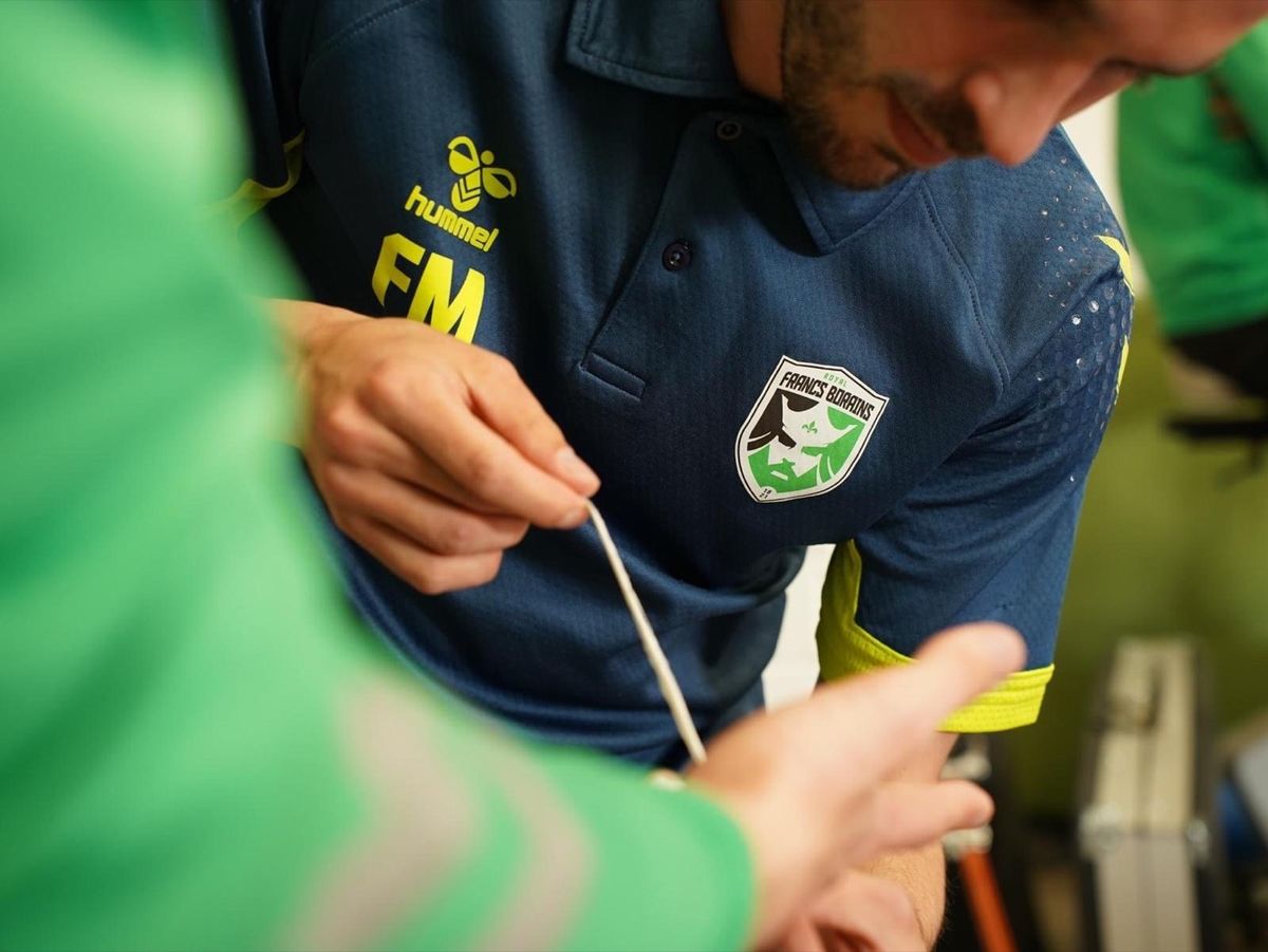Intervention de l'équipe CKS auprès d'un club sportif